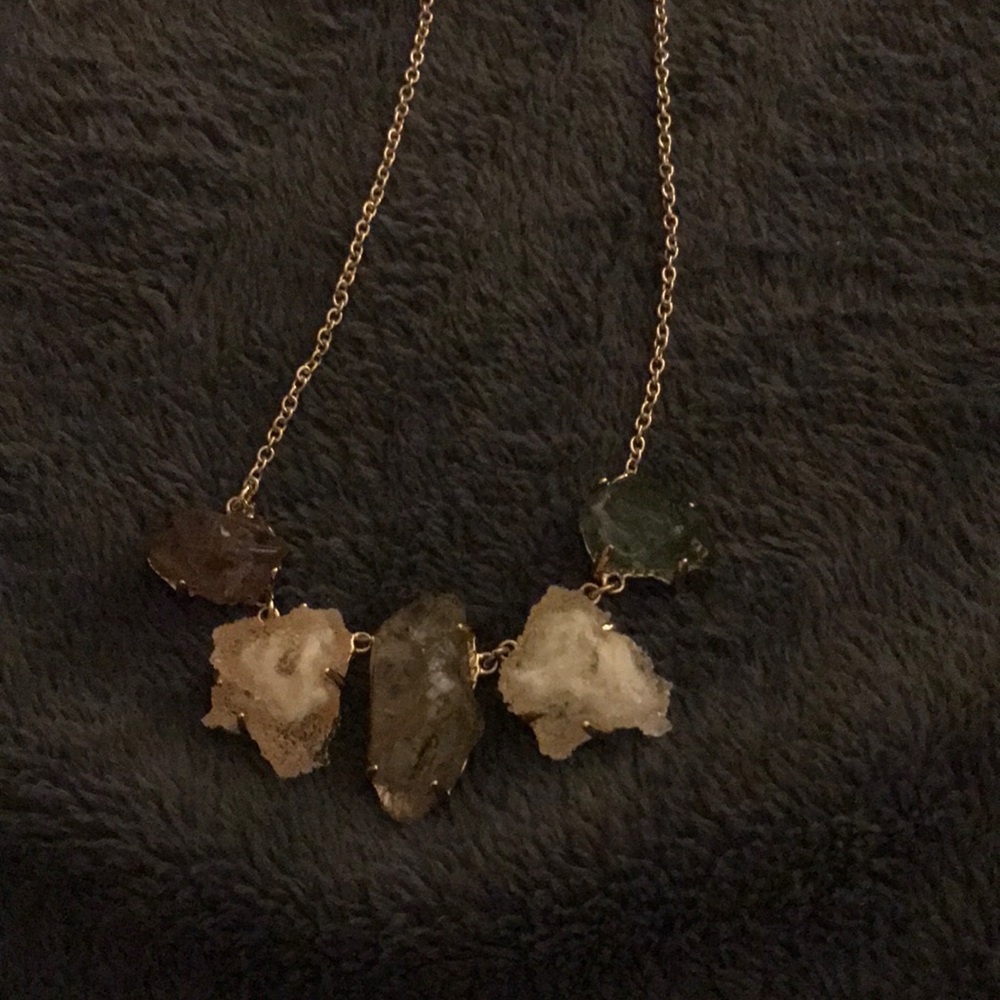 H&M crystal necklace